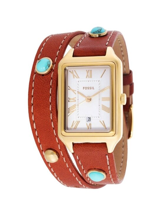 NWT Fossil Raquel Quartz Silver Dial Ladies Watch